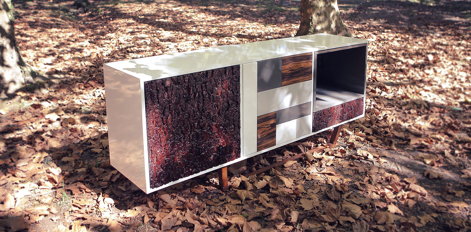 Barkwood Sideboard