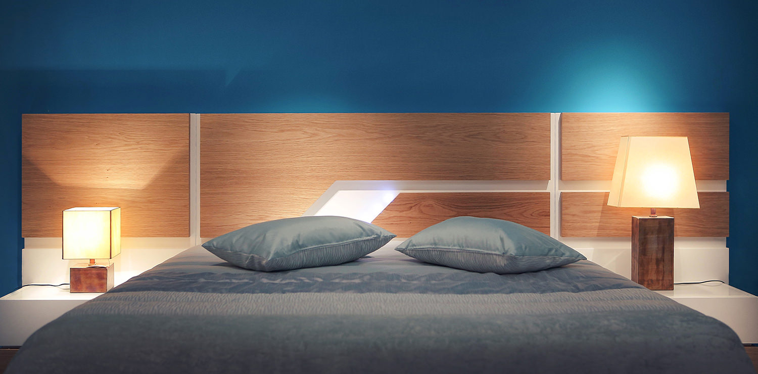 Jano Bed and Bedsidetable