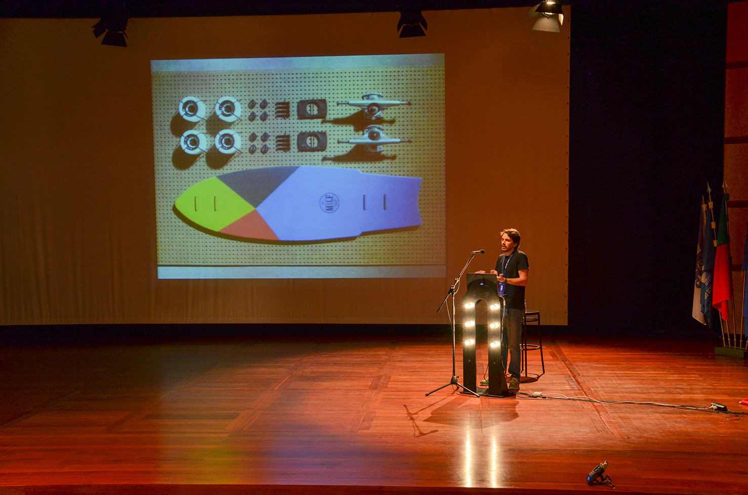 Diogo Frias speaking